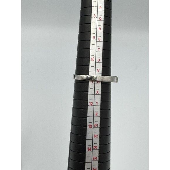 Avon Cubic Zirconia Five Stone Band Engagement‎ Promise Ring Size 11 - Picture 8 of 8